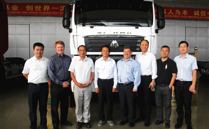 Nuvera Hydrogen Fuel Cell Company Visits China National Heavy Duty Truck Corpora