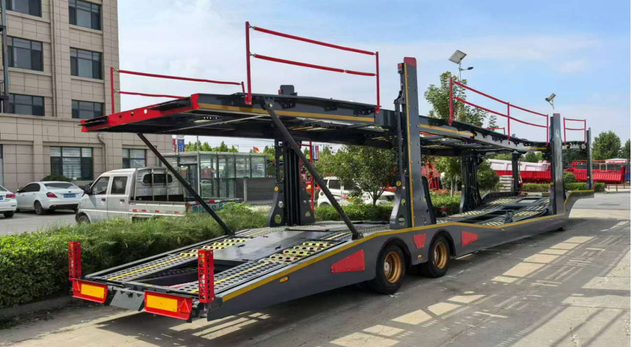 Two-axle car carrier European 8-seater